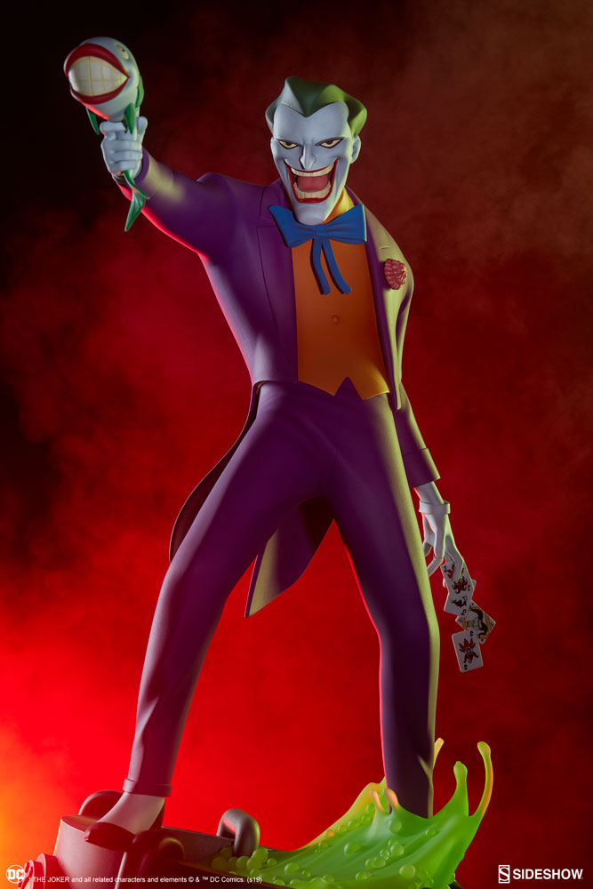 Sideshow DC Comics Animated Joker Statue